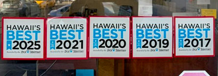 image of Honolulu Star Advertiser best of best awards for Masaki's Auto Repair